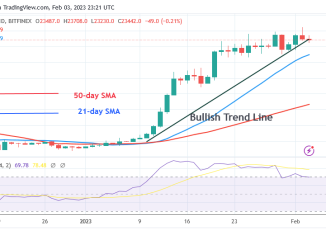 Bitcoin Price Prediction for Today, February 3: BTC Price Is in a Range as It Pauses Above $23K Support